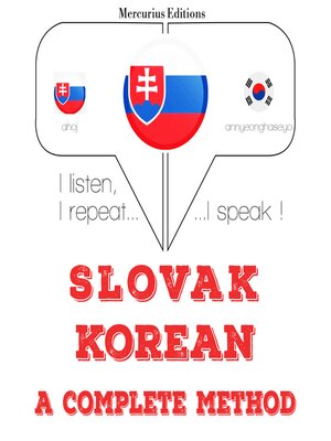 cover image of Slovenský--kórejský